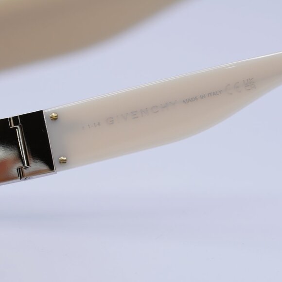 🕶️ New Givenchy GV40091F 25G Sunglasses - Shiny Ivory Frame - Picture 5 of 8